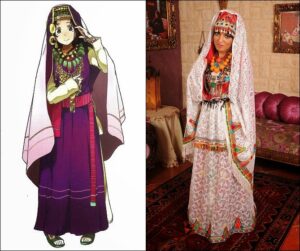 Clothes of Amazigh People