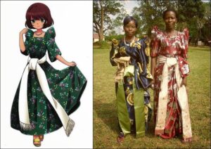 Gomesi : Ugandan Traditional Clothing