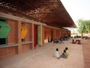 Kéré’s first building was a primary school in his home village of Gando.