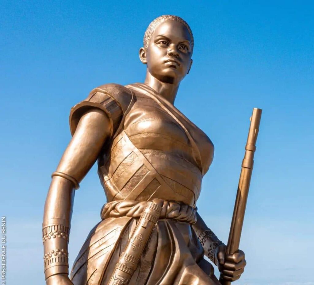 #africawomenday: Benin unveils 30m statue to celebrates warrior women