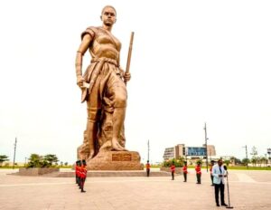 #africawomenday: Benin unveils 30m statue to celebrates warrior women