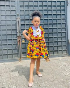 How to Style your baby Girl African Fabric(Ankara)