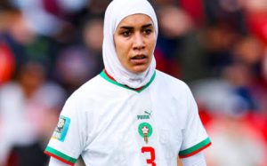Morocco’s Benzina makes history with hijab at Women’s World Cup