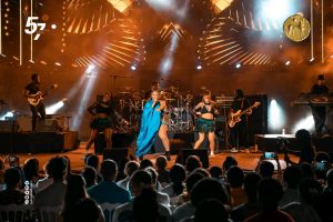 Artist Yemi Alade Performing at the carthage int'l festival in tunisia August 15, 2023