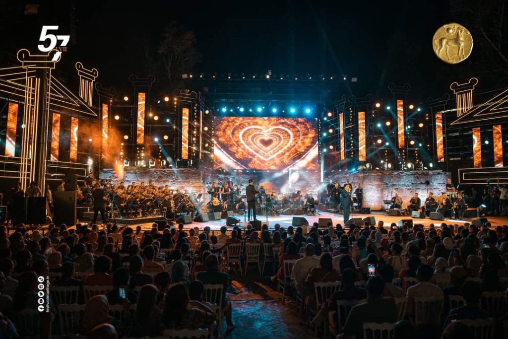 The 57th Carthage International Festival in Tunisia