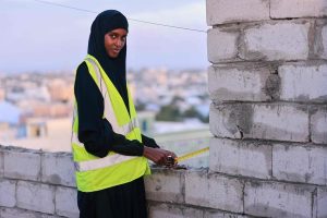 Civil engineers Faduma Mohamed