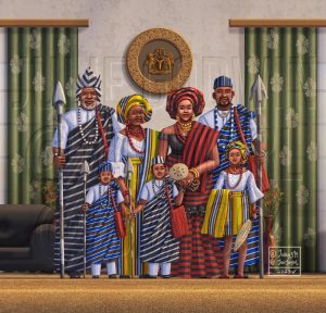 The Nigerian Tribes Illustration by Julie Godwin
