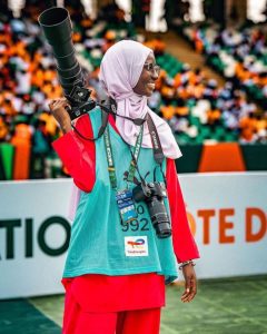 Sarjo Baldeh: Gambia’s Young Female Photographer covering AFCON 2023 in Ivory Coast