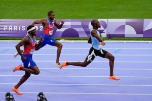 Letsile Tebogo the Botswana sprinter is crowned the world's fastest man