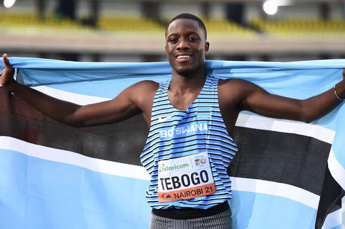 Letsile Tebogo the Botswana sprinter is crowned the world's fastest man