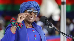 NAMIBIA'S NANDI-NDAITWAH BECOMES FIRST FEMALE PRESIDENT AS SHE WINS PRESIDENTIAL ELECTIONS