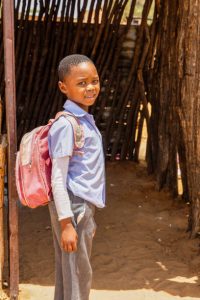 African school boy